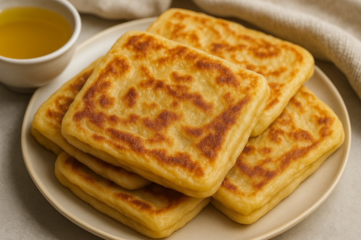 M'smen (crêpes feuilletées)